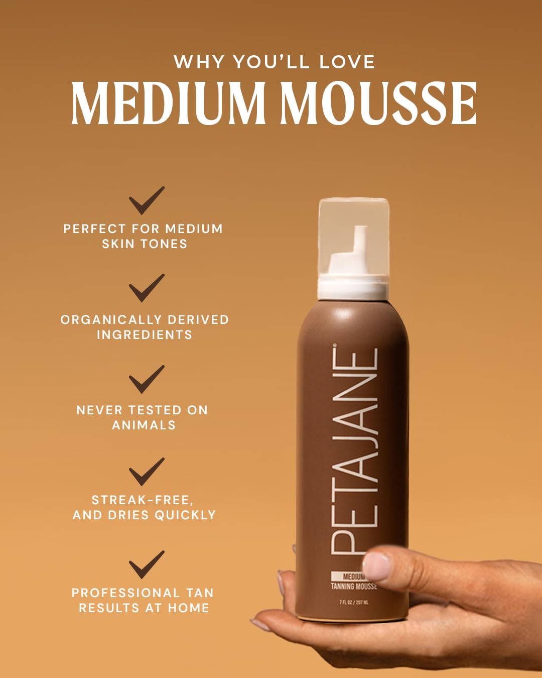 Medium Tanning Mousse for a Sun-Kissed Glow Without the Sun