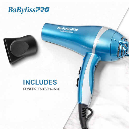 2000-Watt Nano Titanium Dryer for Effortless, Healthy-Looking Drying