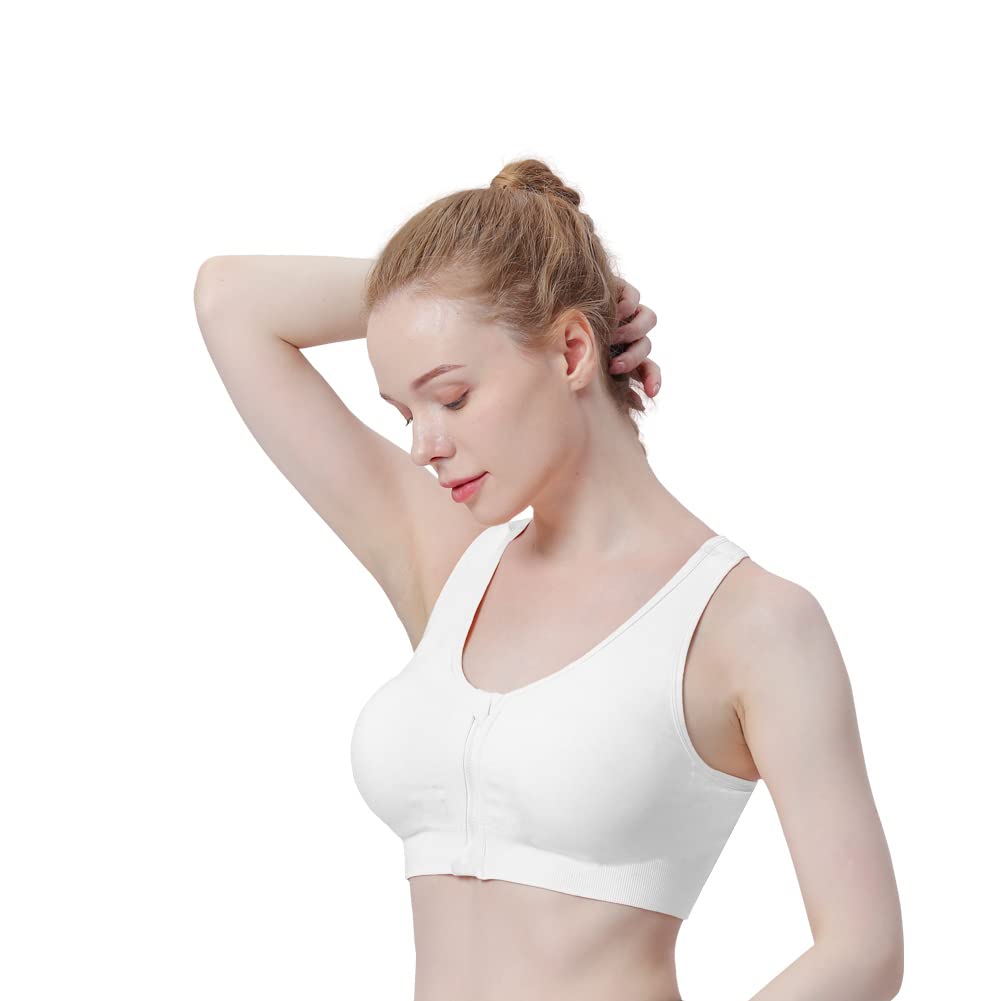 3-Pack Racerback Wireless Sports Bras