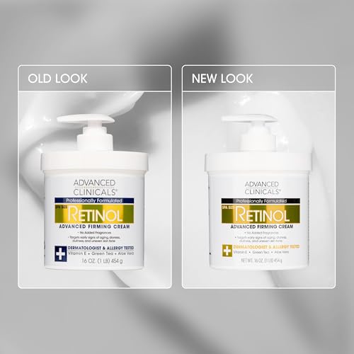 Advanced Clinicals Retinol Body Lotion + Brightening Vitamin C Lotion