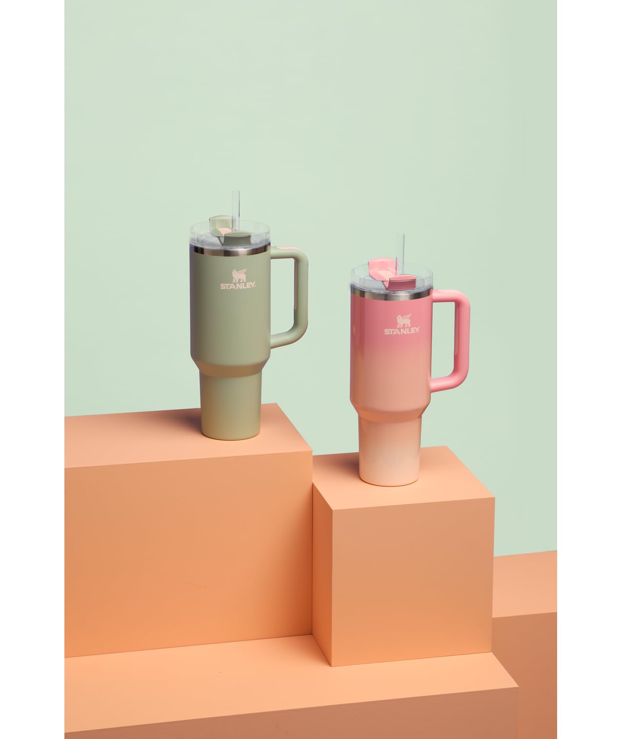 STANLEY Quencher H2.0 Tumbler with Handle and Straw 40 oz | Flowstate