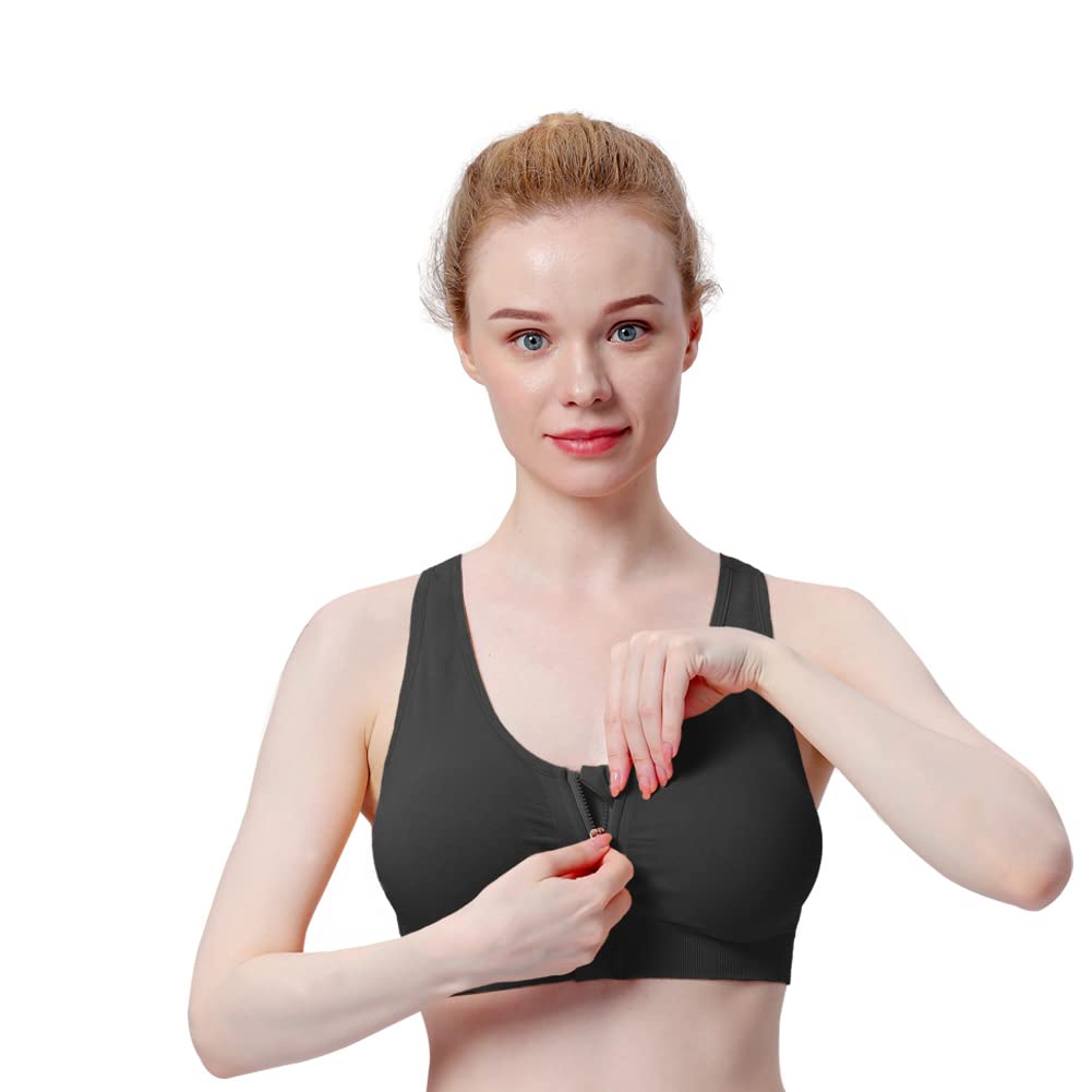 3-Pack Racerback Wireless Sports Bras