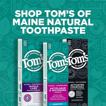 Tom’s of Maine Fluoride-Free Antiplaque & Whitening Toothpaste