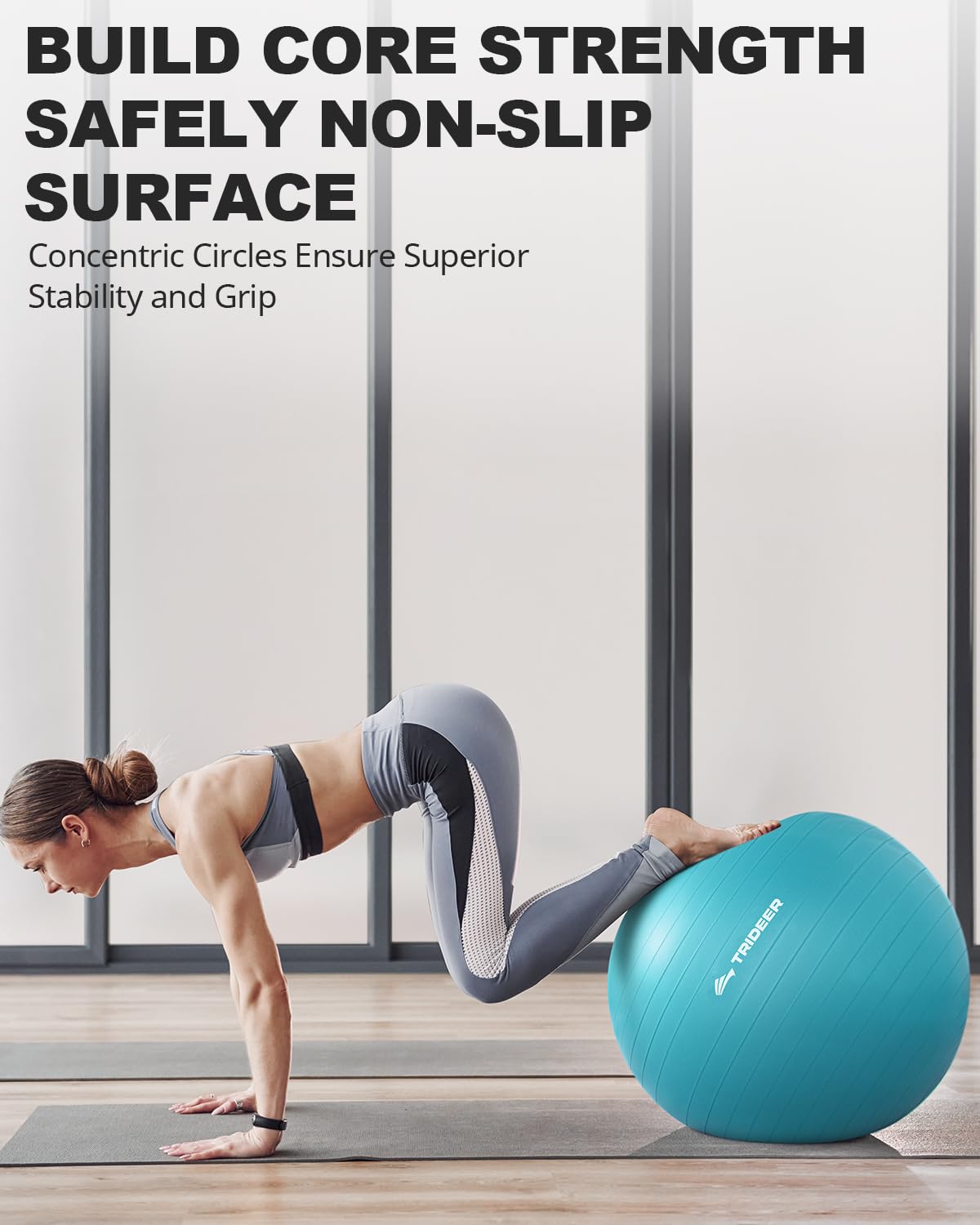 Trideer Yoga Ball Exercise Ball