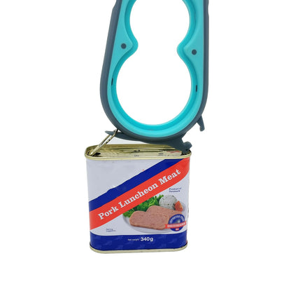 Otstar Jar Opener Bottle Opener and Can Opener for Weak hands, Seniors with Arthritis and Anyone with Low Strength, Mutil Jar Opener Get Lids Off Easily (Blue and Grey)
