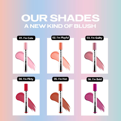 Sacheu Cheek STAY-N Liquid Blush