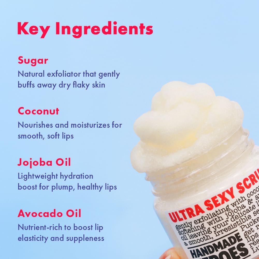 Coconut Sorbet Lip Scrub