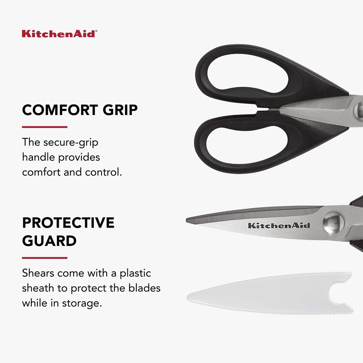 Kitchen Shears with Protective Sheath