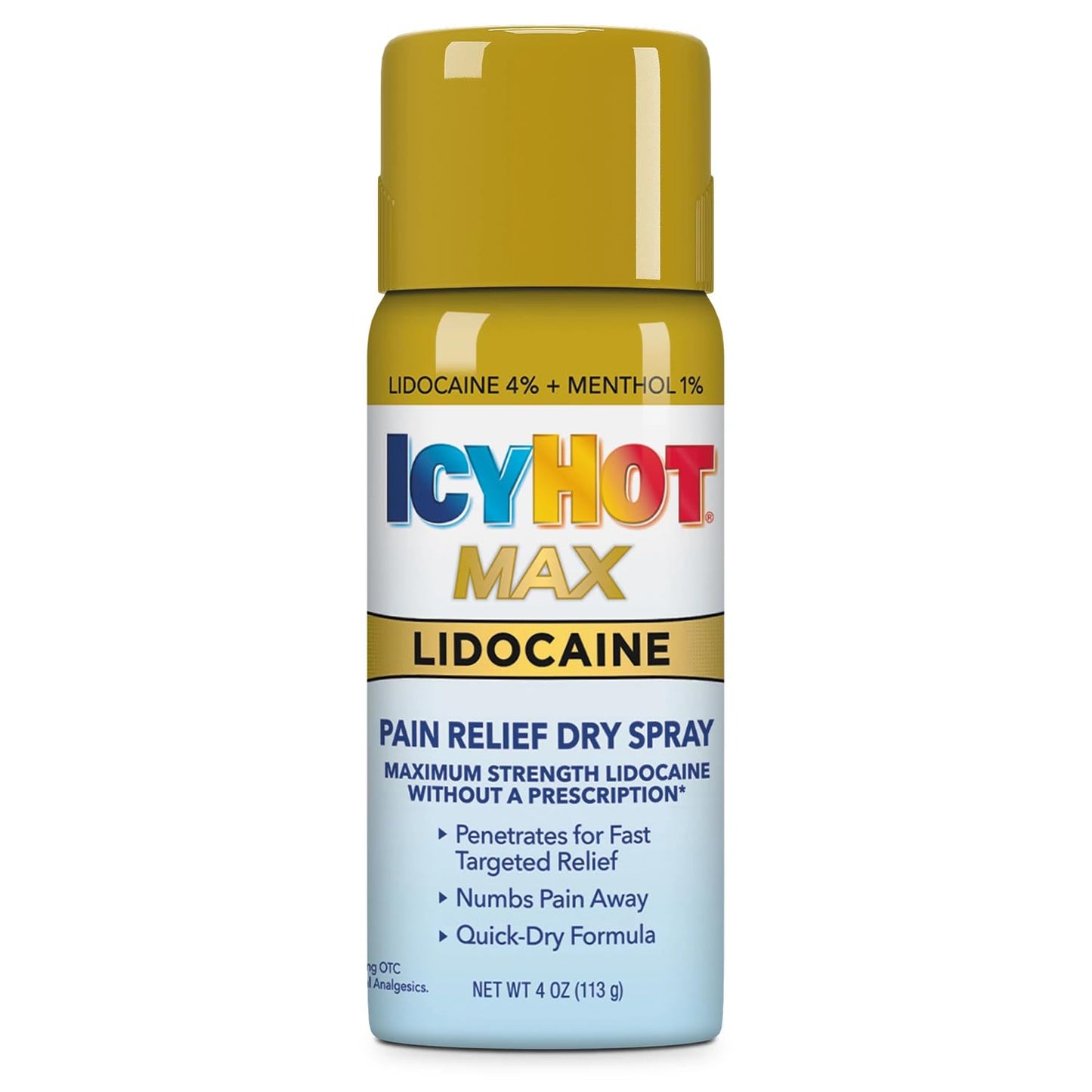 Icy Hot Max Strength Lidocaine Spray