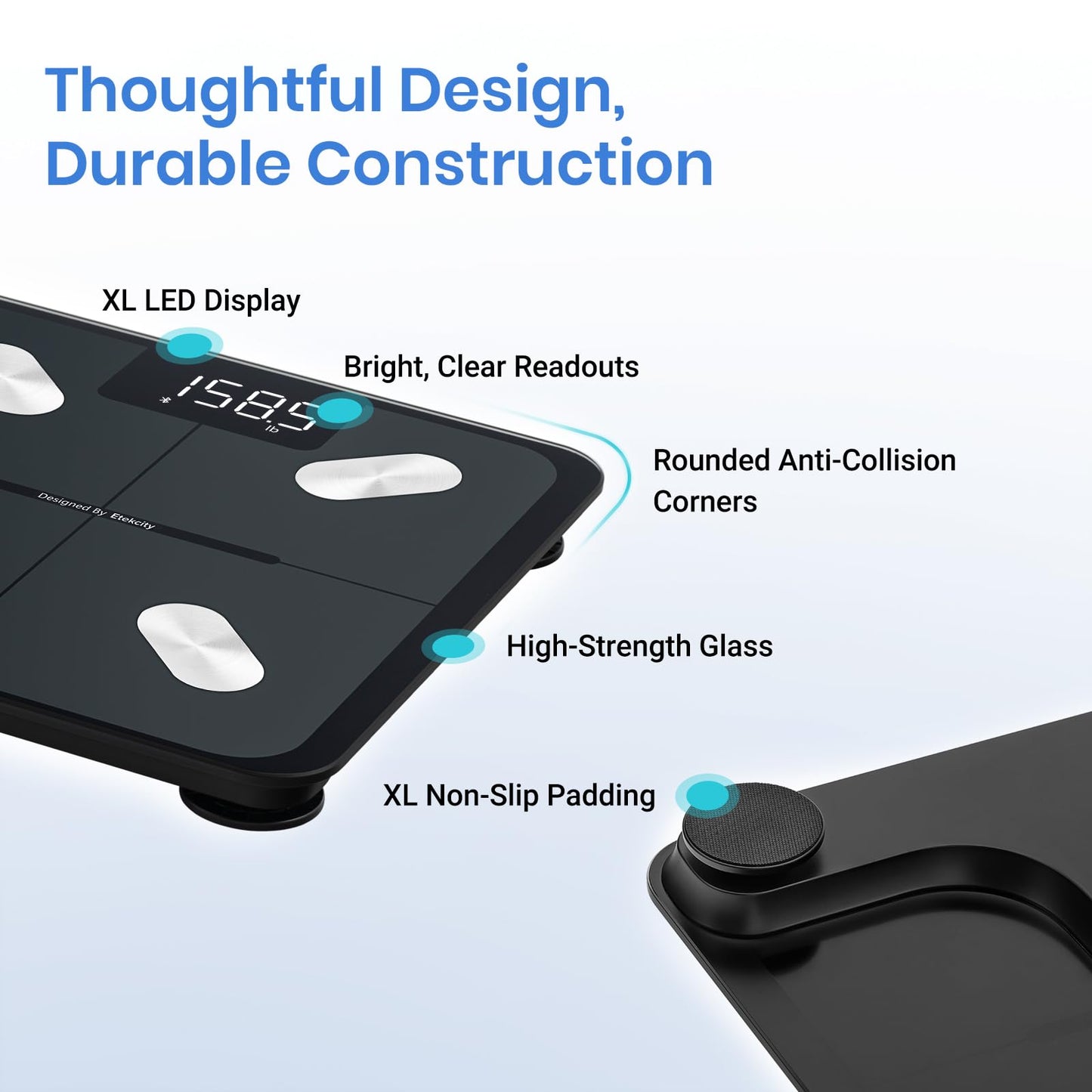 Smart Scale for Mindful Wellness & Gentle Tracking