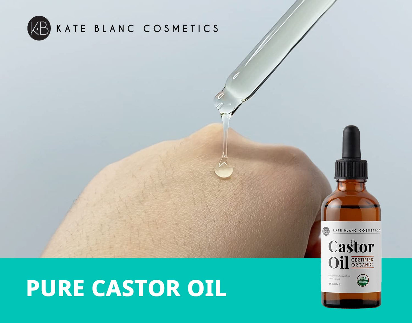 Kate Blanc Organic Castor Oil (2 oz)
