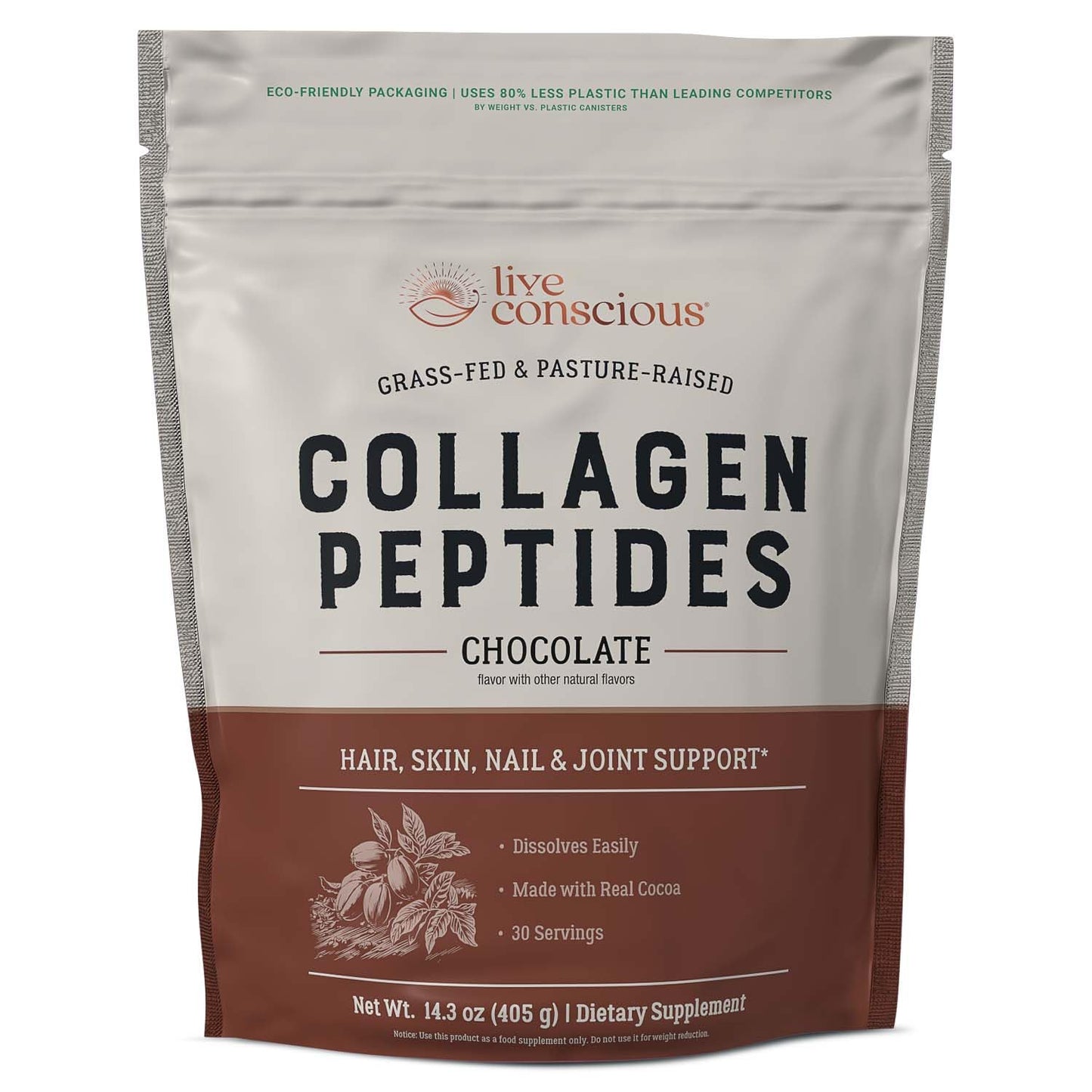 Chocolate Collagen Peptides for a Nourished Glow from the Inside Out