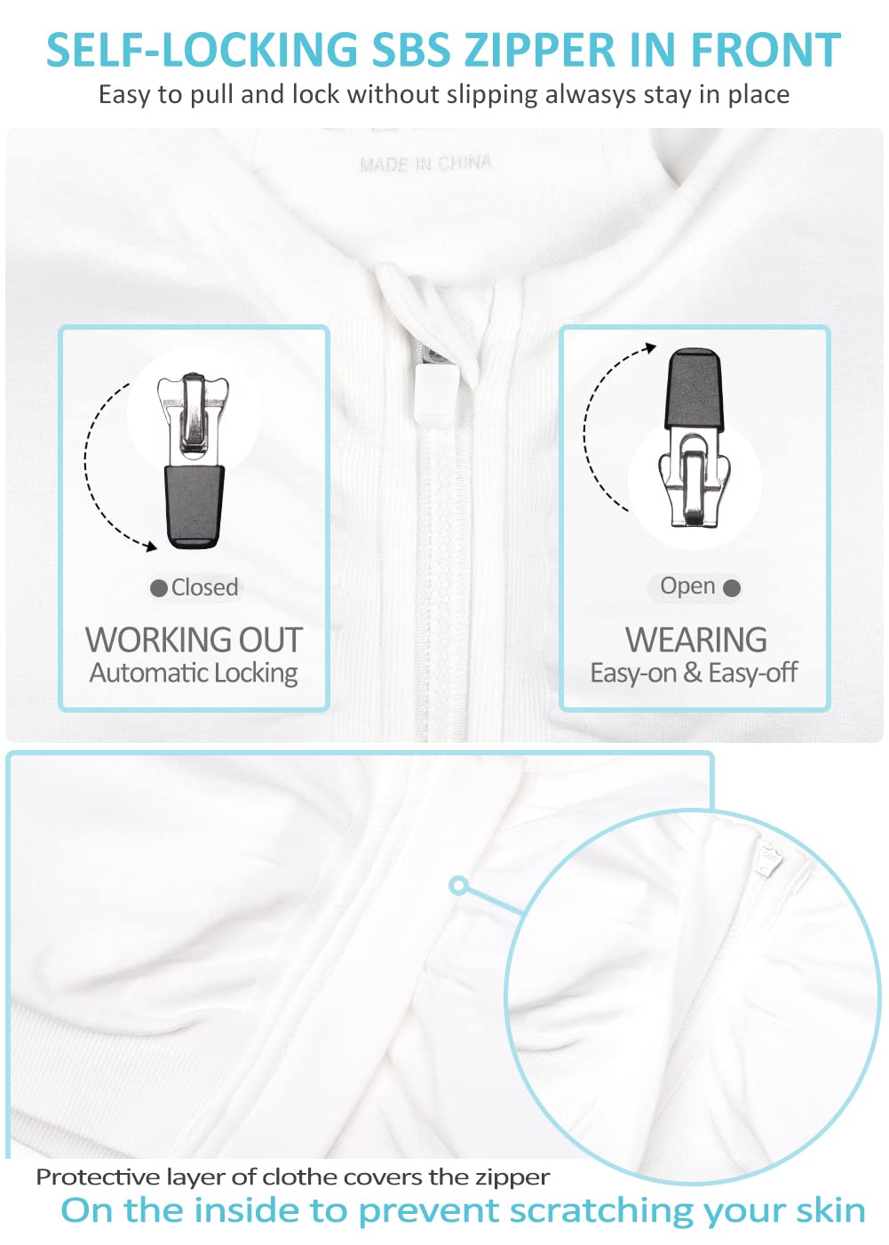 3-Pack Racerback Wireless Sports Bras