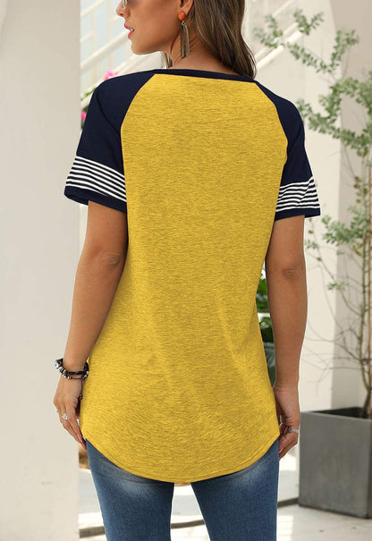 Adibosy Summer Casual Short-Sleeve Tunic