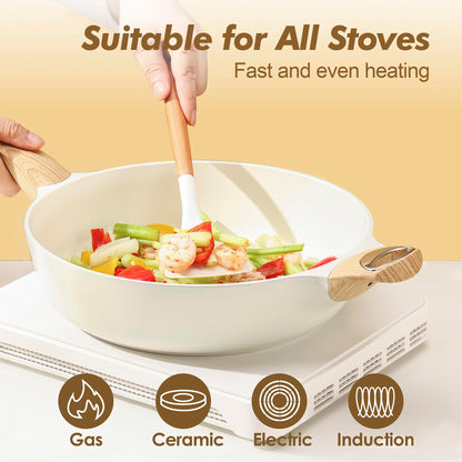 SENSARTE Ceramic Cookware for Healthy, Joyful Cooking