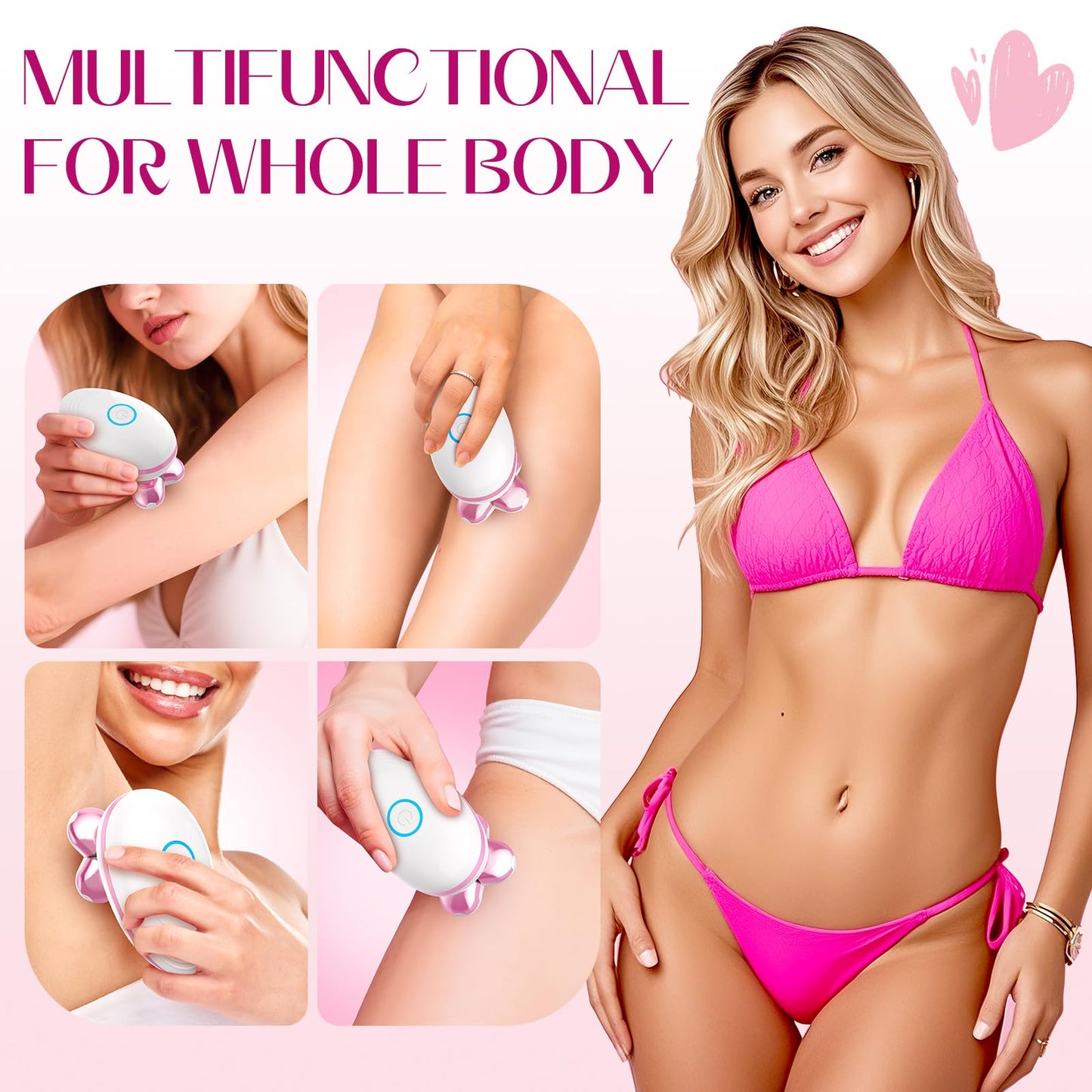 Electric Waterproof Razor for Silky Smooth Skin