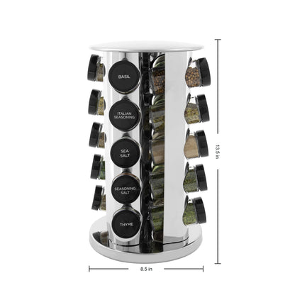 Kamenstein 20 Jar Revolving Countertop Spice Rack