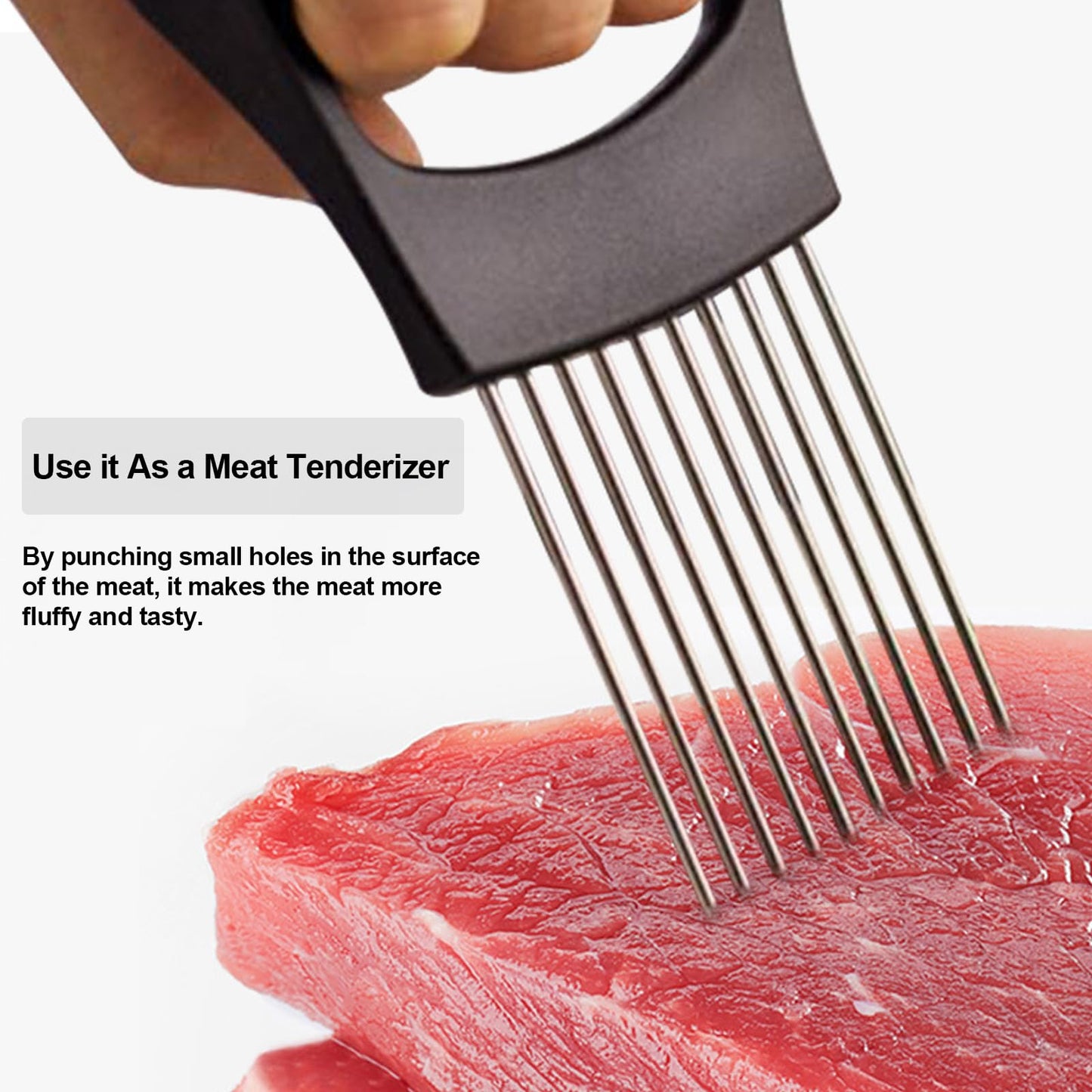 Precision Onion & Vegetable Slicing Holder