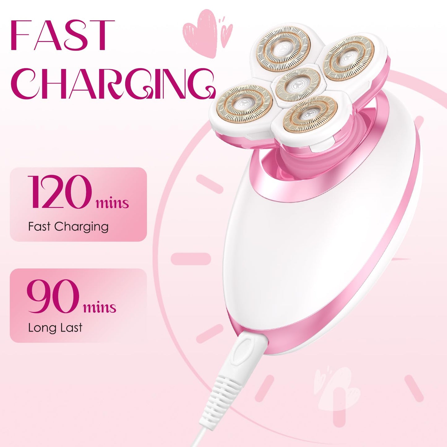 Electric Waterproof Razor for Silky Smooth Skin