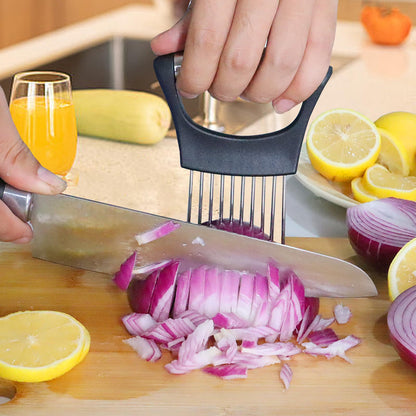 Precision Onion & Vegetable Slicing Holder