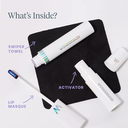 Wonderskin “Sweetheart” Peel & Reveal Lip Stain Kit Waterproof & Kiss-Proof (Whimsical)