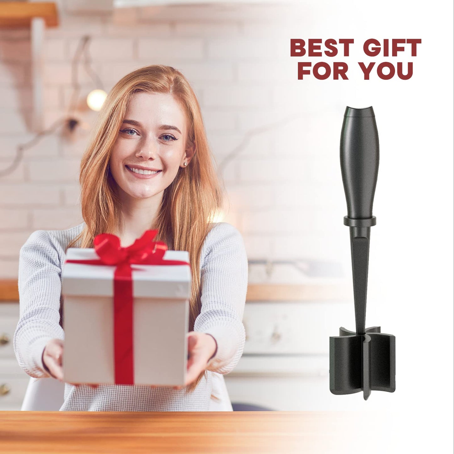 Durable Nylon Meat Chopper & Hamburger Masher