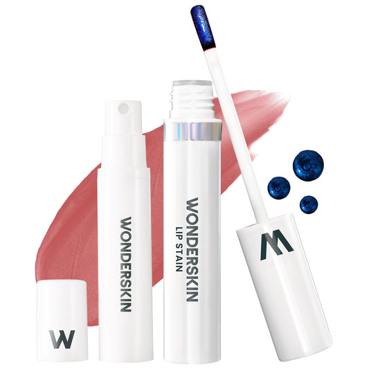 Wonderskin “Sweetheart” Peel & Reveal Lip Stain Kit Waterproof & Kiss-Proof (Whimsical)