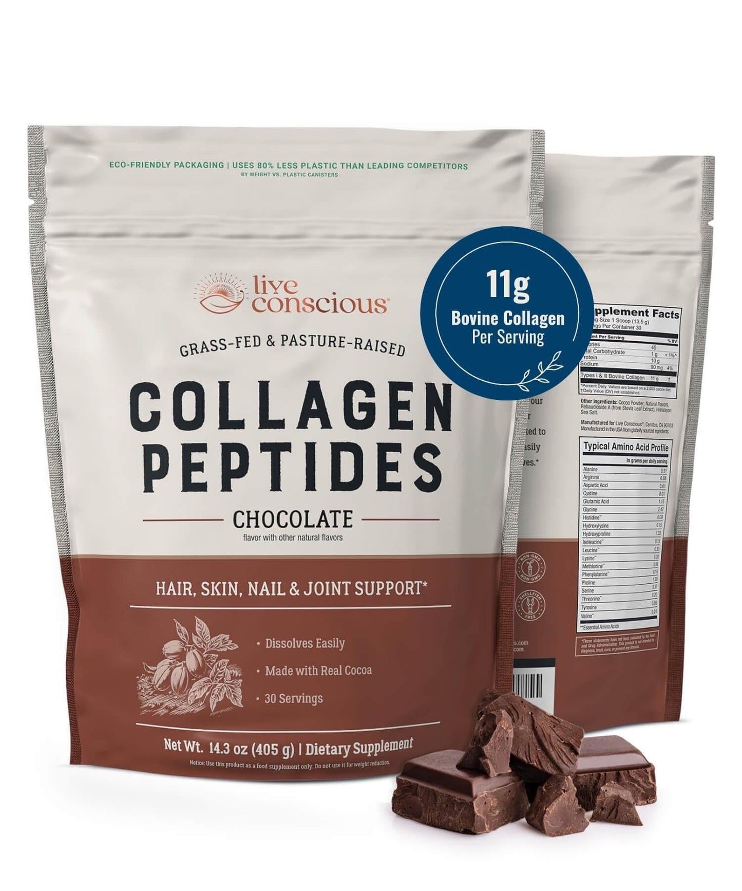 Chocolate Collagen Peptides for a Nourished Glow from the Inside Out