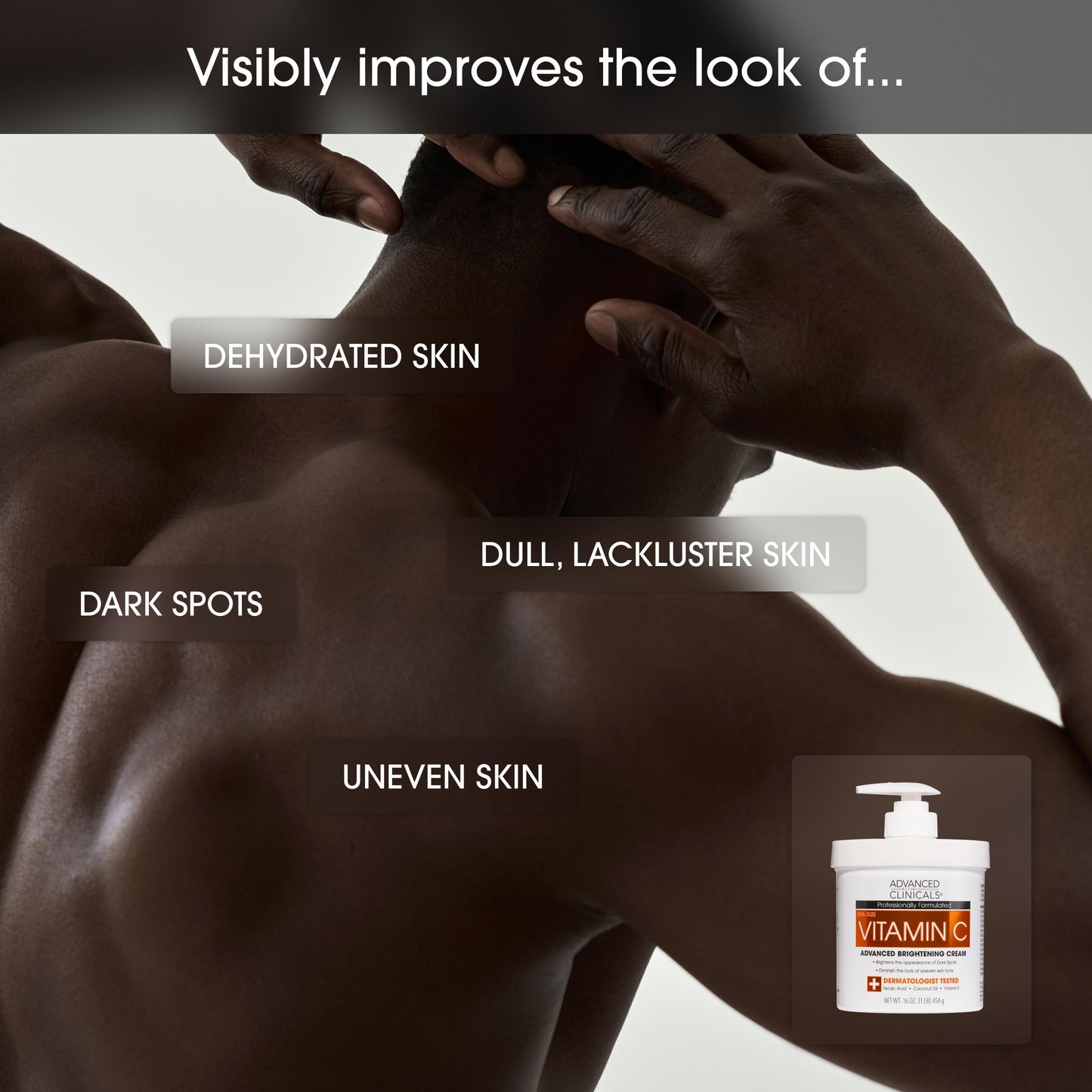 Advanced Clinicals Retinol Body Lotion + Brightening Vitamin C Lotion