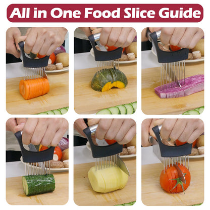 Precision Onion & Vegetable Slicing Holder