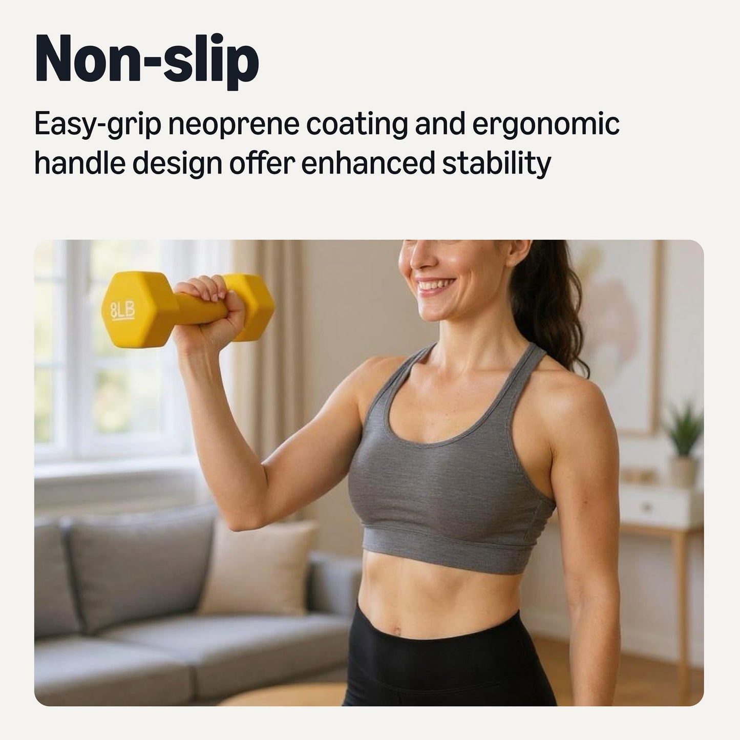 Neoprene Dumbbells for Strength, Balance & Confidence