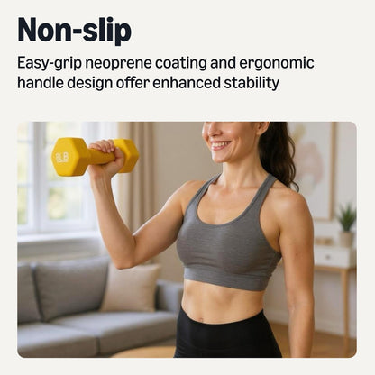 Neoprene Dumbbells for Strength, Balance & Confidence