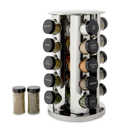 Kamenstein 20 Jar Revolving Countertop Spice Rack