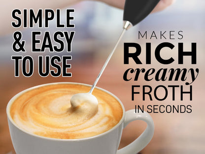 Zulay Milk Frother with Stand