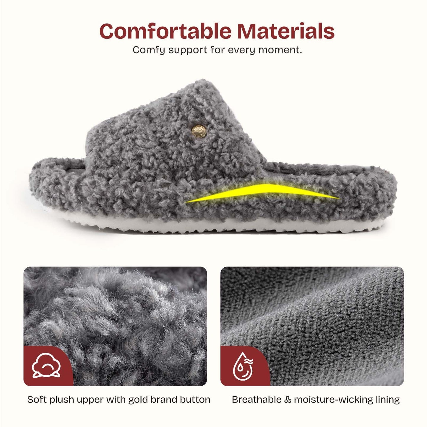 Lightweight Everyday Cotton Slippers
