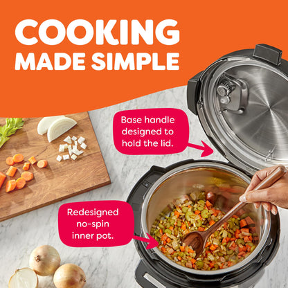 Instant Pot Duo Plus 9-in-1 Multicooker for Effortless, Healthy Meals, 6 Qt