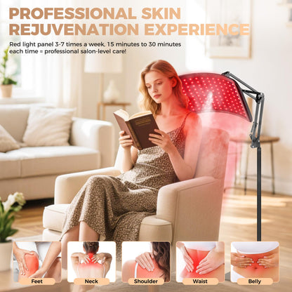 Full-Body Light Panel for Whole-Self Renewal