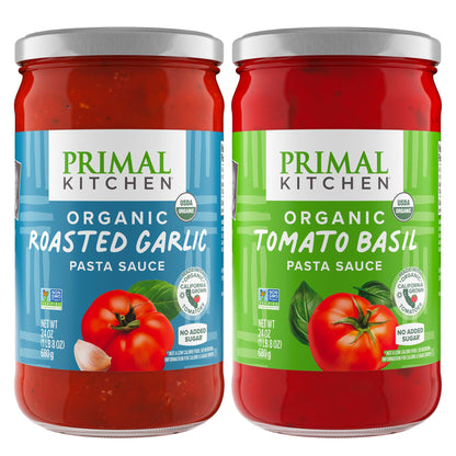 Primal Kitchen Tomato Pasta Sauce 2-Pack, No Added Sugar