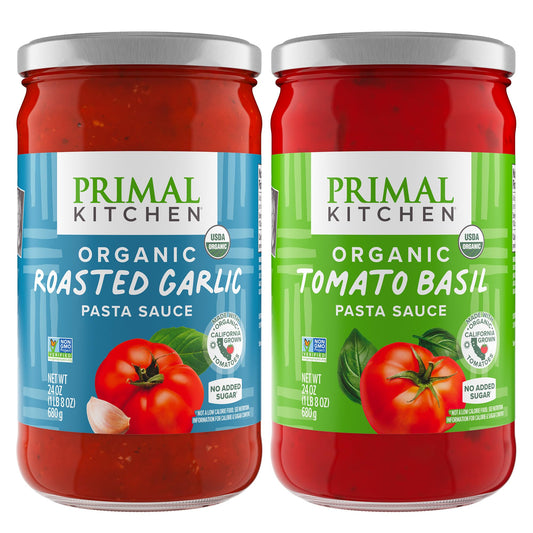 Primal Kitchen Tomato Pasta Sauce 2-Pack, No Added Sugar