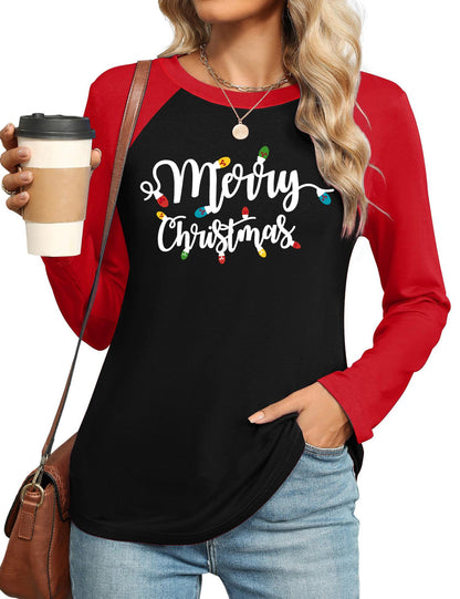 ELDPS Christmas Shirts for Women