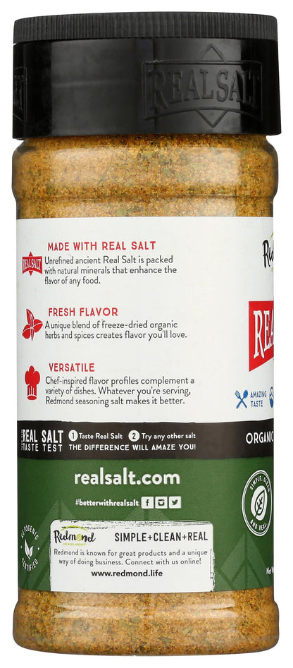 Redmond - Real Salt Seasoning, Natural Unrefined Gluten Free