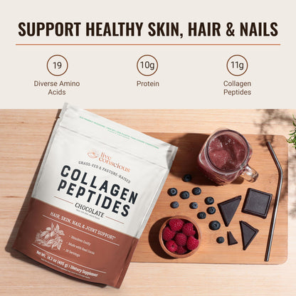 Chocolate Collagen Peptides for a Nourished Glow from the Inside Out