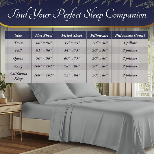 DECOLURE 100% Viscose Derived from Bamboo Sheets