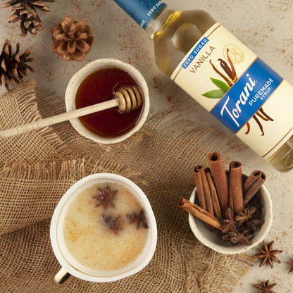 Torani Puremade Zero Sugar Syrup, Caramel