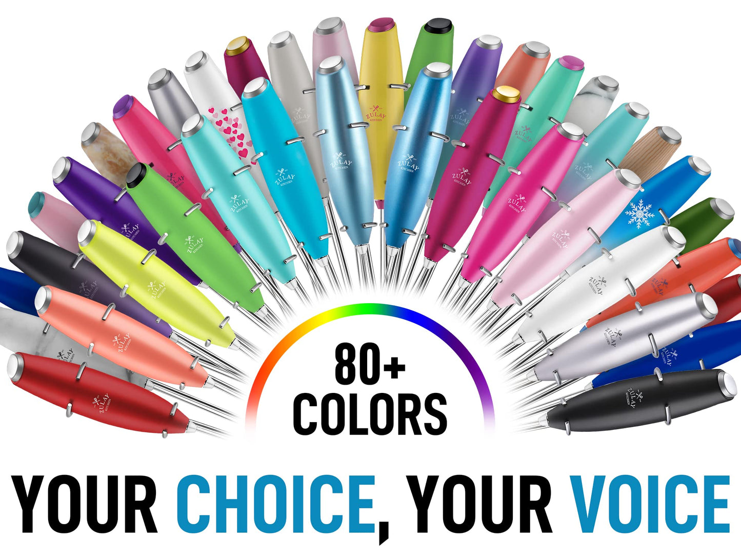 Zulay Milk Frother with Stand