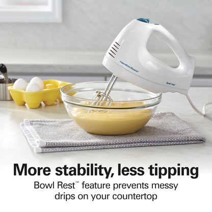 Hamilton Beach 6-Speed Electric Hand Mixer with Whisk