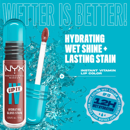 NYX Professional Makeup Lip I.V. Hydrating Gloss Stain